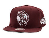 Kšiltovka Mitchell & Ness - NBA Fashion Basic Snapback - Boston Celtics - Dark Purple