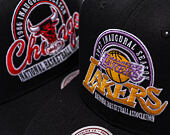 Kšiltovka Mitchell & Ness - NBA Inaugural Team Pro Crown - Los Angeles Lakers - Black