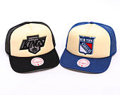 Kšiltovka Mitchell & Ness - NHL Vintage Block Trucker - Los Angeles Kings - Cream