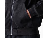 Bunda New Era - NBA Suede Hooded Jacket - LA LAkers - Black