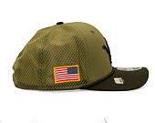 Kšiltovka New Era - NFL25 "Salute to Service" - 9SEVENTY Stretch-Snap - Detroit Lions