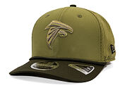 Kšiltovka New Era - NFL25 "Salute to Service" - 9SEVENTY Stretch-Snap - Atlanta Falcons