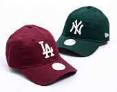 Dámská Kšiltovka New Era - MLB Essential 9TWENTY - LA Dodgers - Burgundy / Cream