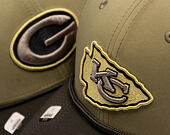 Kšiltovka New Era - NFL25 "Salute to Service" - 9SEVENTY Stretch-Snap - Kansas City Chiefs
