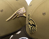 Kšiltovka New Era - NFL25 "Salute to Service" - 9SEVENTY Stretch-Snap - Minnesota Vikings