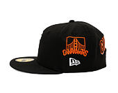 Kšiltovka New Era - MLB "Image Drop" ALL OVER 59FIFTY - San Francisco Giants - Black