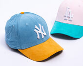 Dětská Kšiltovka New Era - MLB Kids Cord 9FORTY - NY Yankees - Blue Foam / Yellow