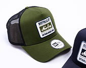 Kšiltovka New Era - Branded Patch Trucker 9FORTY Trucker - Rifle Green