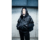 Bunda New Era - NBA Suede Hooded Jacket - LA LAkers - Black