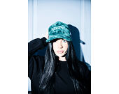 Kšiltovka Reflection Luxury Fuzzy Trucker - Bottle Green/ White