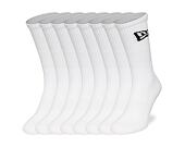 Ponožky New Era - Flag Crew 6pk - White