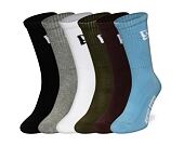 Ponožky New Era - Flag Crew Socks 6pk - Multi Color