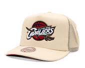 Kšiltovka Mitchell & Ness - Evergreen Trucker HWC - NBA - Cleveland Cavaliers - Off White