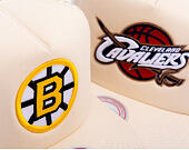 Kšiltovka Mitchell & Ness - Evergreen Trucker Vntg - NHL - Boston Bruins - Off White