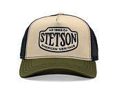 Kšiltovka Stetson - Trucker Cap - Western Patch - 45