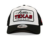 Kšiltovka New Era - Branded Location Patch 9FORTY Trucker - Black