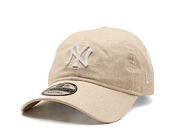Kšiltovka New Era - MLB Linen 9TWENTY - NY Yankees - Stone