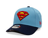 Dětská Kšiltovka New Era - Warner Bros DC Universe 9FORTY - Superman - Sky Blue