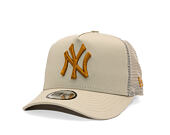 Dětská Kšiltovka New Era - MLB Essential 9FORTY Trucker - NY Yankees - Stone