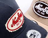 Kšiltovka New Era - Branded Oval Canvas Distress 9FORTY Trucker - Navy