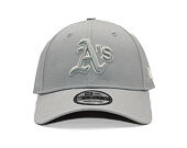Kšiltovka New Era - MLB Team Outline 9FORTY - Oakland Athletics - Grey