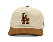 Kšiltovka New Era - MLB Suede Visor 9FIFTY A-Frame - LA Dodgers - Cream