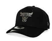Kšiltovka New Era - NBA Metallic 9FORTY A-Frame - Chicago Bulls - Black