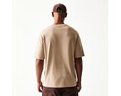 Triko New Era - Fruit Graphic Oversized Tee - Camel