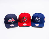 Kšiltovka Mitchell & Ness - Edmonton Oilers - Double Clutch Pro Snapback - Navy