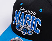 Kšiltovka Mitchell & Ness - NBA Team Arch Snapback - Orlando Magic - Black / Blue