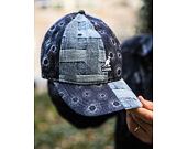 Kšiltovka Kangol - TRENDS PACK - Denim Mashup Baseball - Blue Picnic