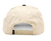 Kšiltovka Brixton - Forget the Cowboy MP Snapback - Chocolate/Off White