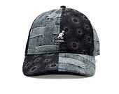 Kšiltovka Kangol - TRENDS PACK - Denim Mashup Baseball - Blue Picnic