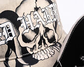 Kšiltovka Ed Hardy - Gothic Skull Tab 5 Panel Trucker Cap - Dove