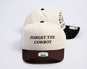 Kšiltovka Brixton - Forget the Cowboy MP Snapback - Chocolate/Off White