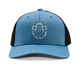Kšiltovka Picture - Zephyr Trucker - Serenity Blue - Protect Shine Emblem - Blue / Black