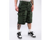 Kraťasy Rip N Dip - A Team Camo Cargo Shorts (Military Green)