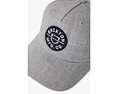 Kšiltovka Brixton - Crest MP Snapback - Heather Grey