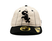 Kšiltovka New Era - MLB Retro Linen Pinstripe 59FIFTY Retro Crown - Chicago White Sox - Team Color