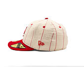 Kšiltovka New Era - MLB Retro Linen Pinstripe 59FIFTY Retro Crown - St. Louis Cardinals - Team Color