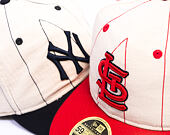 Kšiltovka New Era - MLB Retro Linen Pinstripe 59FIFTY Retro Crown - St. Louis Cardinals - Team Color