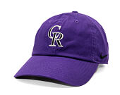 Kšiltovka Nike - Club Unstructured - Colorado Rockies - Court Purple 51L