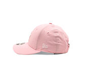 Dětská Kšiltovka New Era - MLB Linen 9FORTY M-CROWN - LA Dodgers - Pink Rouge / White