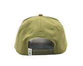 Kšiltovka New Era - Branded Buffalo Patch Linen 9FORTY A-Frame - New Olive