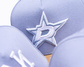 Kšiltovka Mitchell & Ness  - NHL Frosted Peak - Pro Pinch Snapback - Dallas Stars - Blue/Brown