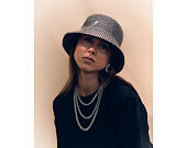 Klobouk Kangol - Grid Knit Bucket - Black