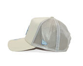 Dámská Kšiltovka New Era - MLB Floral 9FORTY A-Frame Trucker - LA Dodgers - Cream / Sky Blue