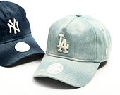 Dámská Kšiltovka New Era - MLB Denim 9TWENTY A-Frame - LA Dodgers - Pastel Blue
