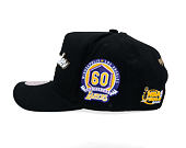 Kšiltovka Mitchell & Ness - NBA - La Script 2.0 - Los Angeles Lakers - Black/Green