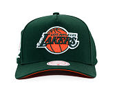 Kšiltovka Mitchell & Ness - NBA - Emerald Slam - Los Angeles Lakers - Green/Orange